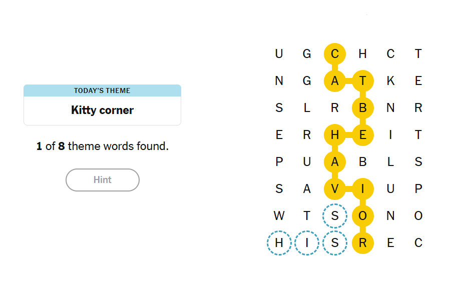 answer today nyt strands march 9