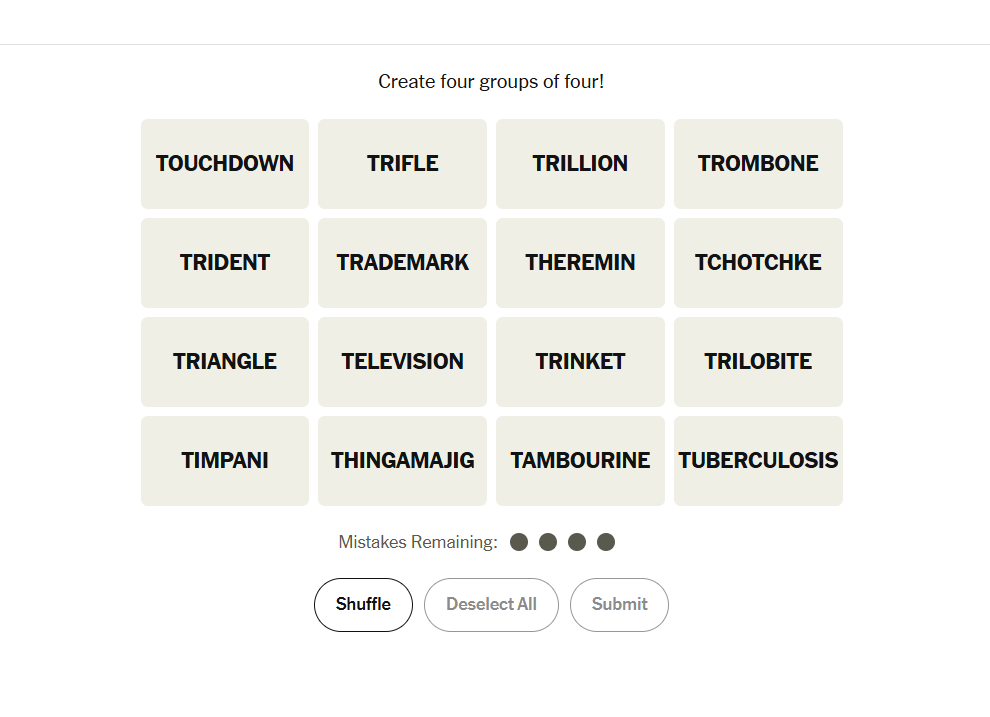 tchotchke meaning nyt connections