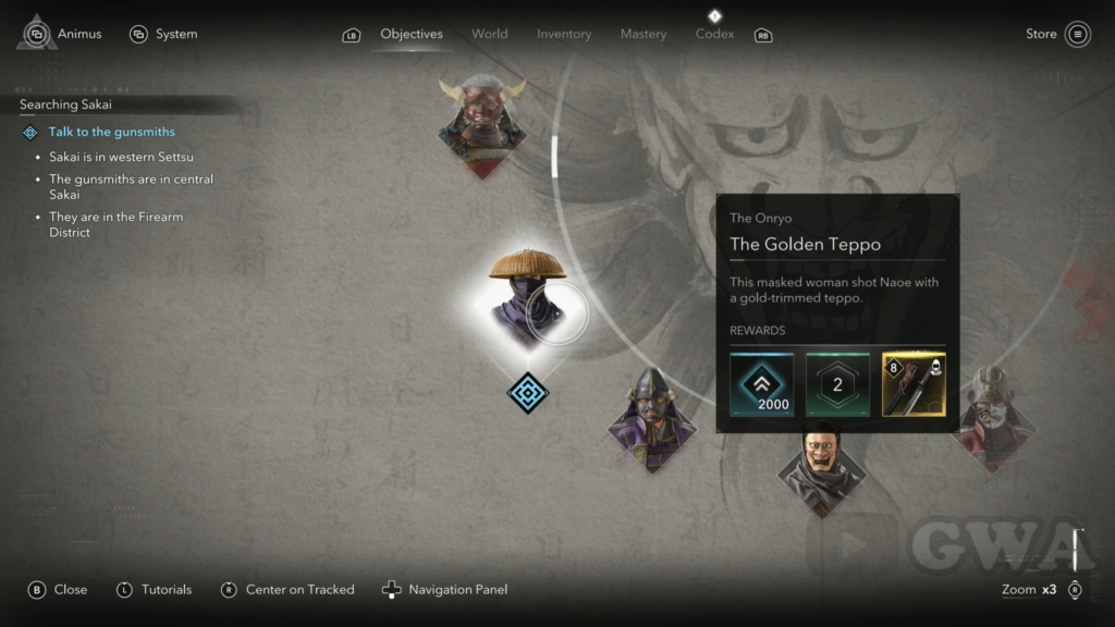 the golden tappo ac shadows
