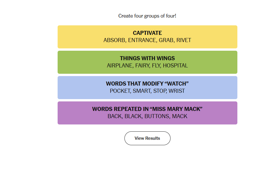 Mack meaning nyt connections