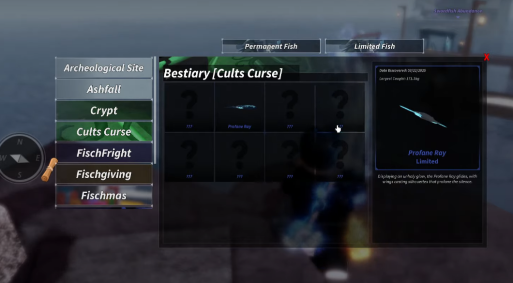 cults curse event fisch 