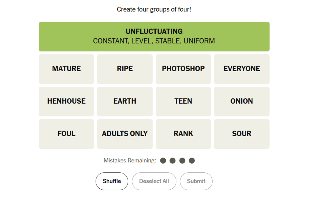 green group in nyt