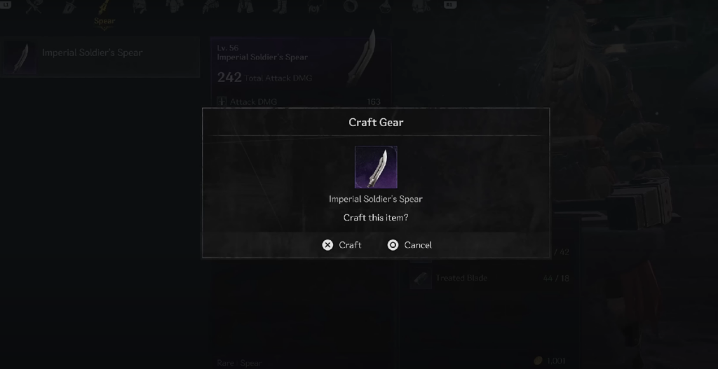 craft gear in Khazan