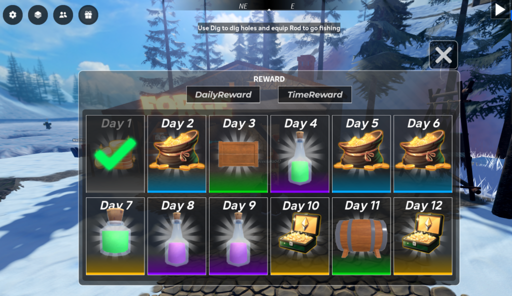 rewards and coins icebound detector