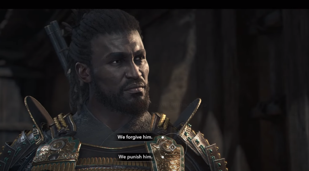 We forgive him ac shadows