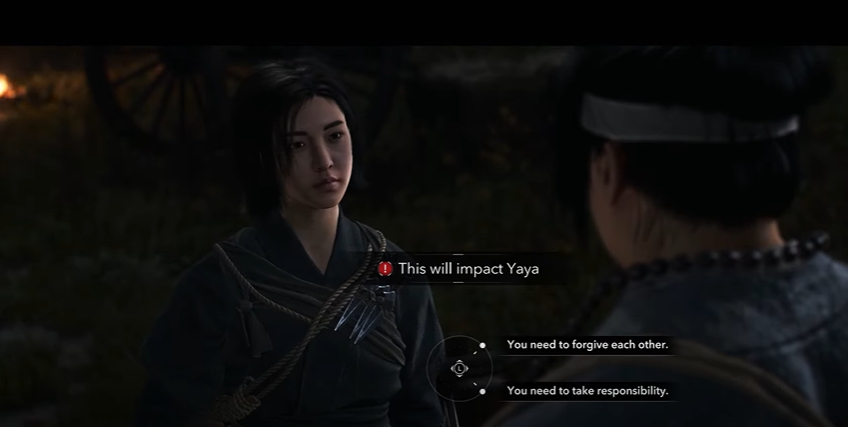 outcome with Yaya ac shadows