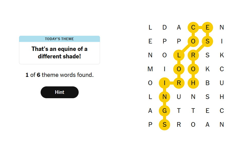 hints nyt strands