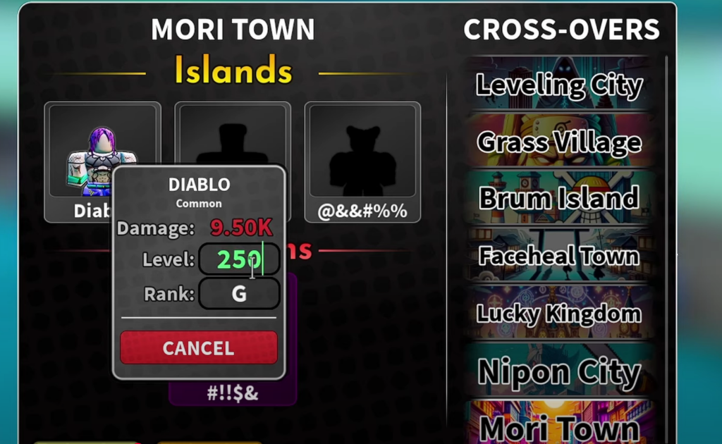 mori town 