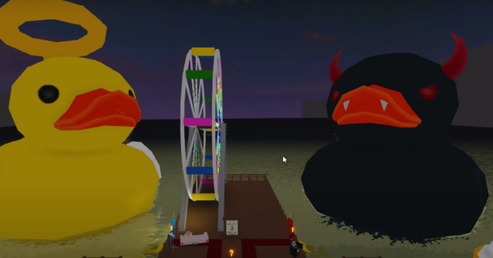 good and evil ducks in bloxburg