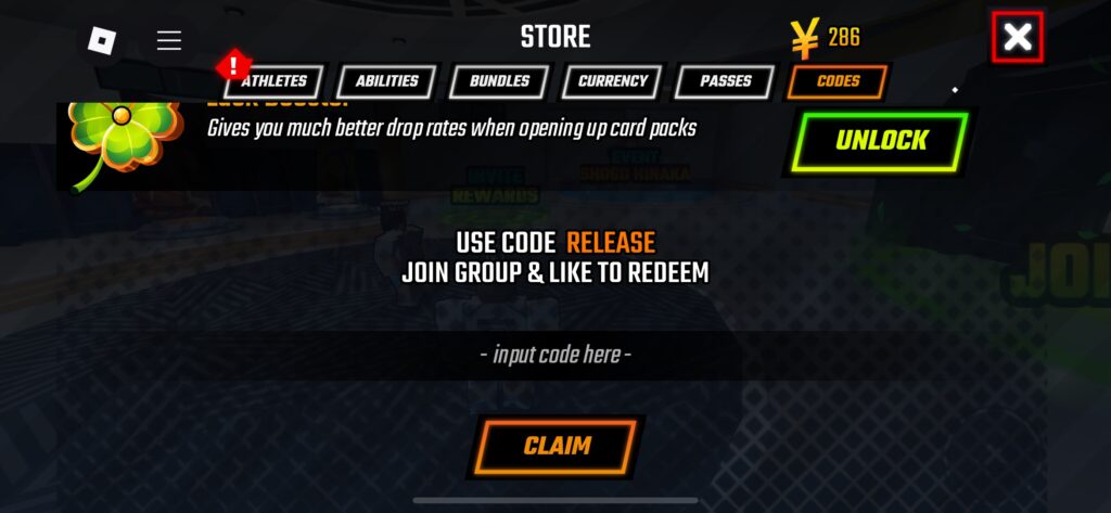 volleyball ascended codes
