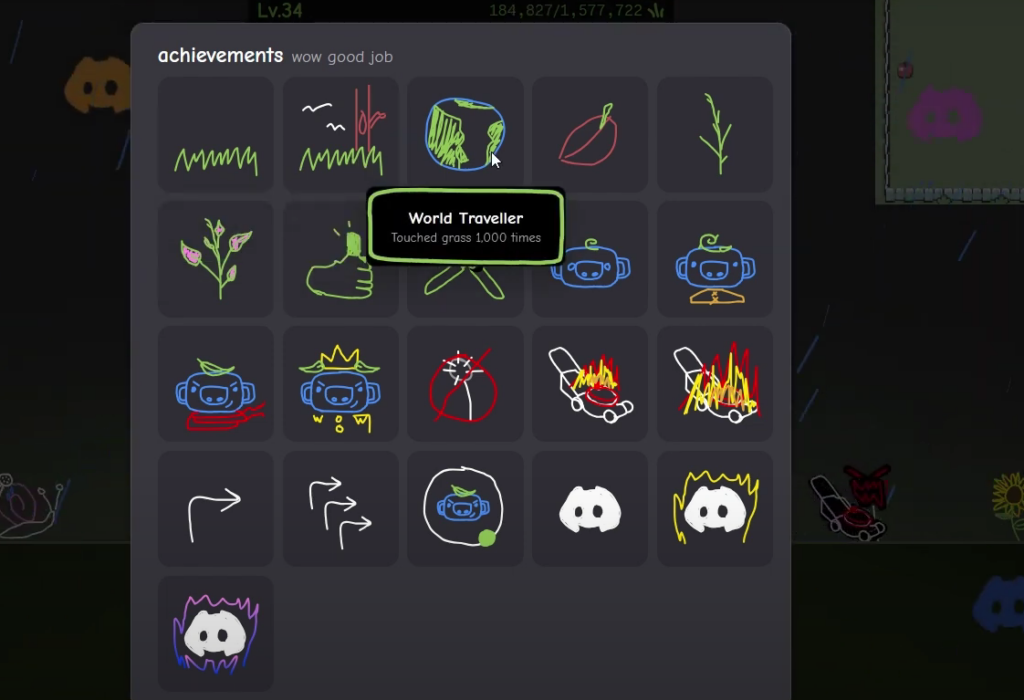 the last meadow achievements list 