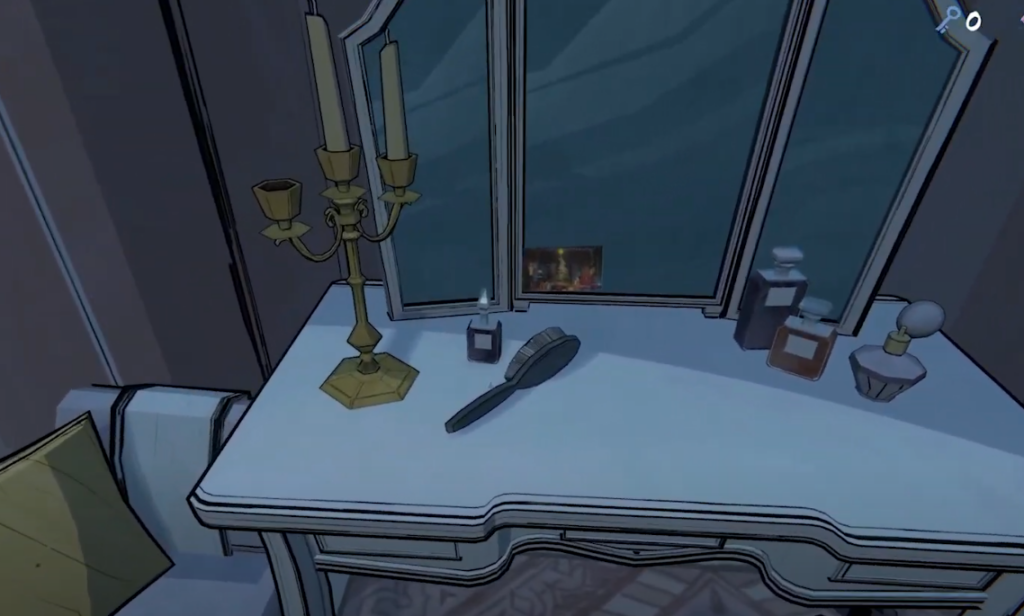 clue for blue prince boudoir safe