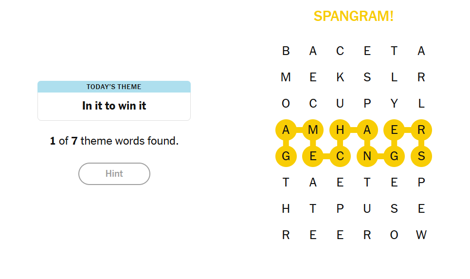 spangram nyt strands
