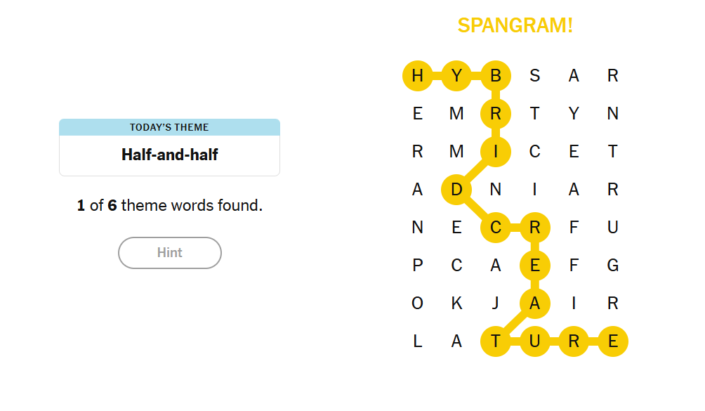 spangram nyt strands