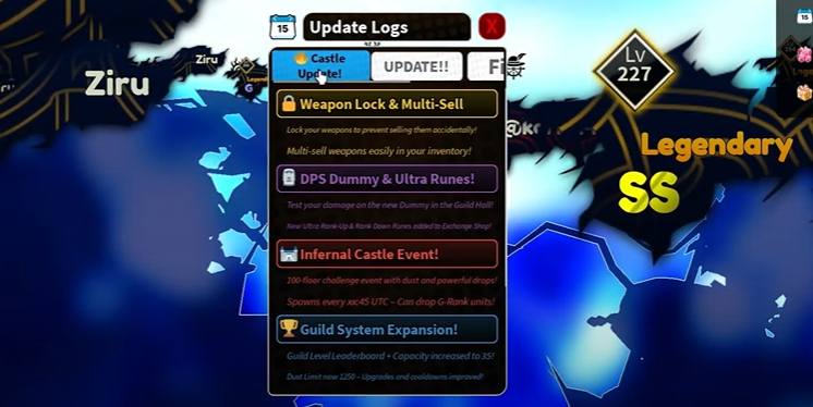 Infernal Castle Challenge Event
