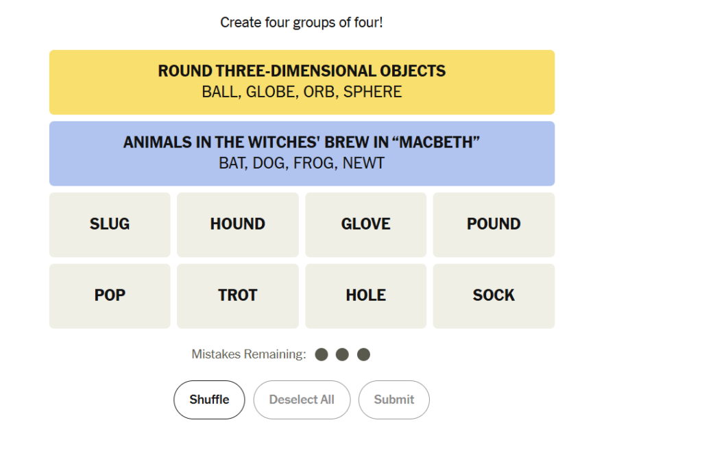 Shakespeare's tragedies in nyt 