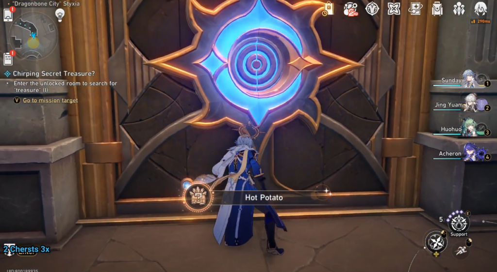 Chirping Secret Treasure