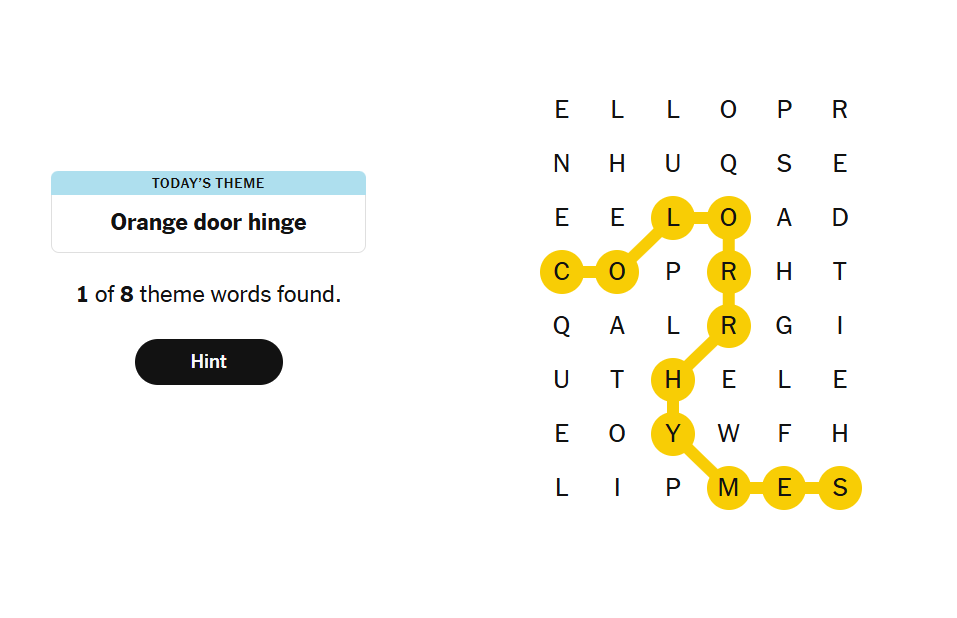 hints nyt strands