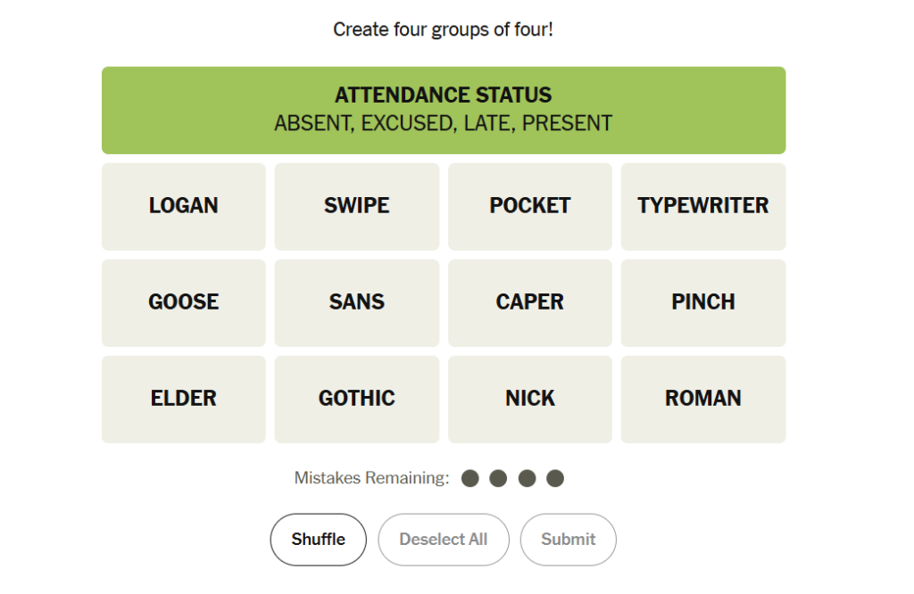 green group in nyt
