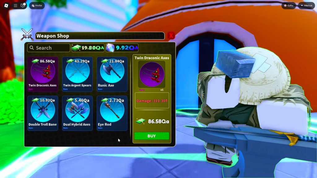 new weapon