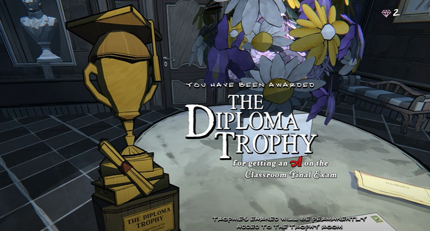 exam trophy