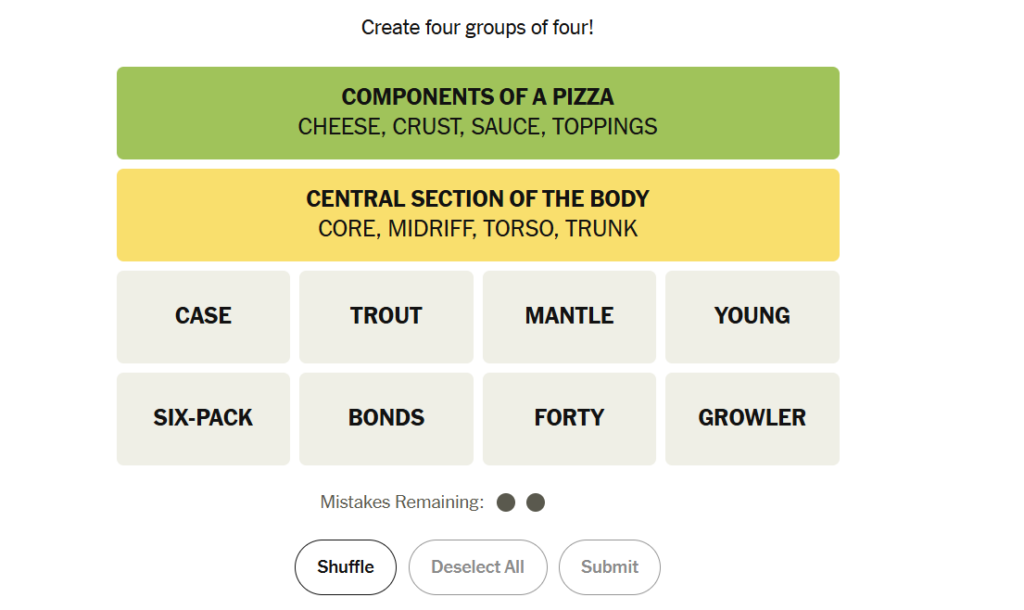 yellow group nyt 