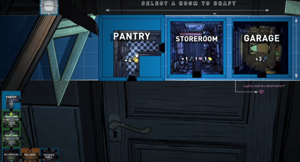 rooms in blue prince 