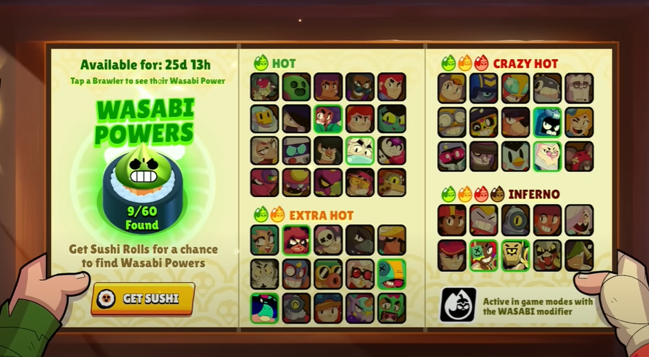 wasabi brawl stars