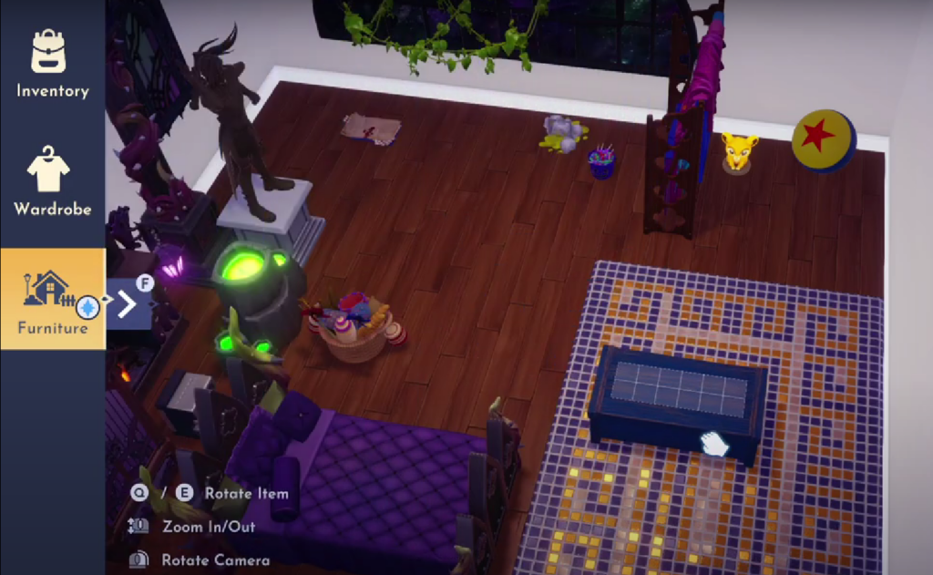 furniture in dreamlight valley. 