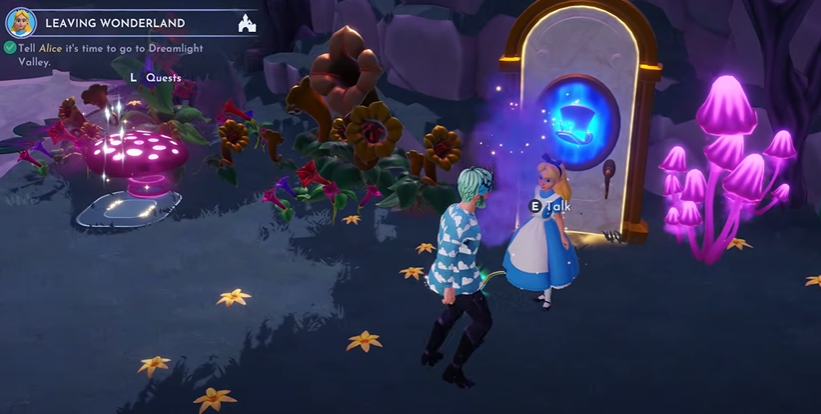 leaving the wonderland