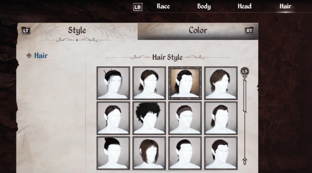 change hair oblivion remastered
