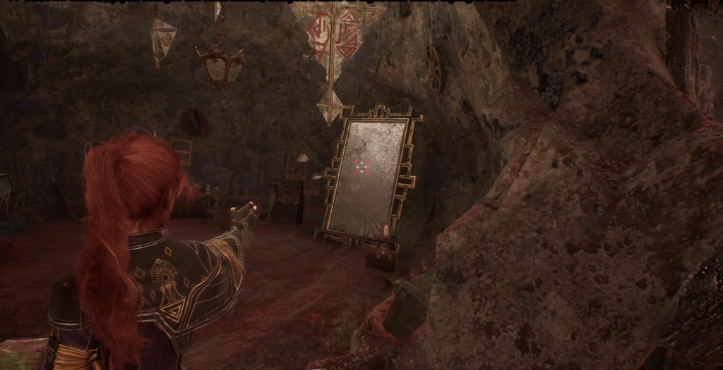 Shoot the mirror to wake up Victorifo in Expedition 33.