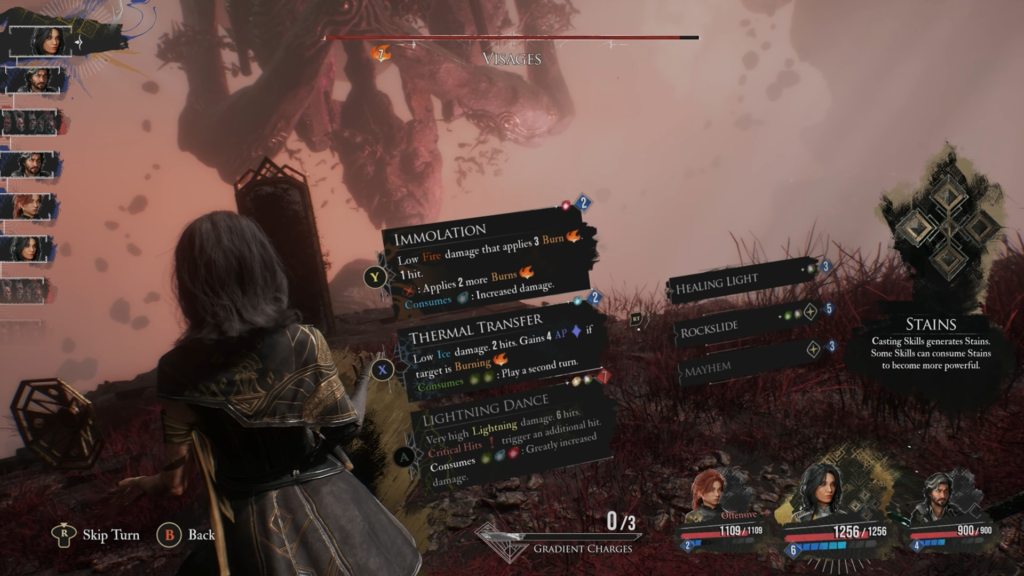 Defeat the "Visages" boss to fight the Axon of Visages in Expedtion 33.