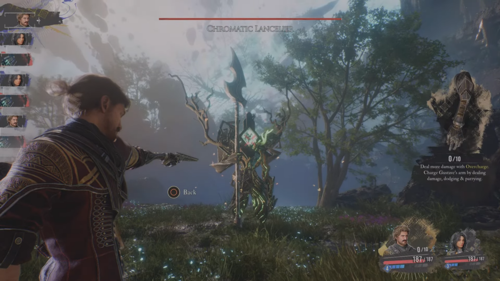 Defeat Lancelier to receive the Lanceram weapon in Expedition 33.