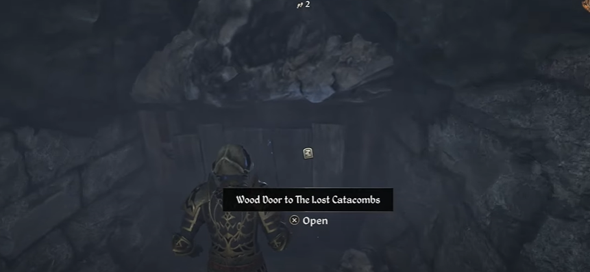 door to Lost Catacombs