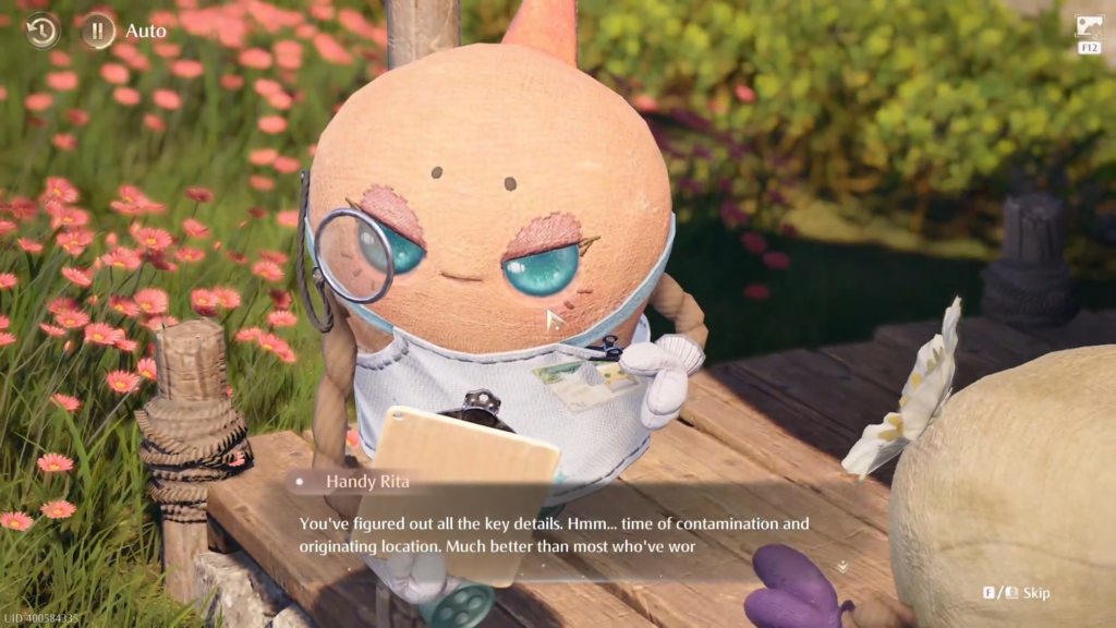 infinity nikki contamination yet a trace