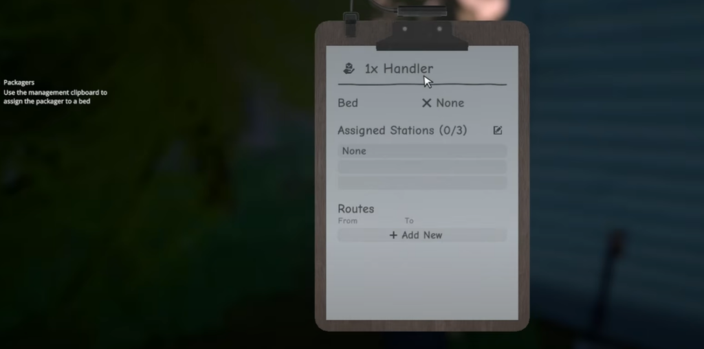 Set routes Schedule 1
