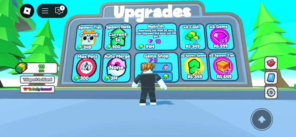 upgrades