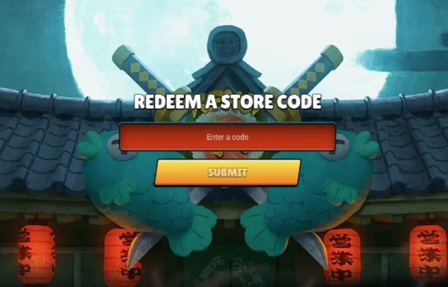 enter the code