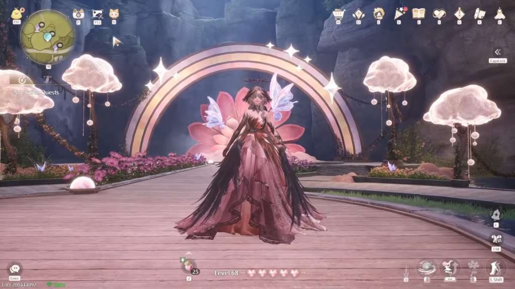 Take a picture on the Grand Patch Stage  to progress in Rainbow Event In Infinity Nikki.