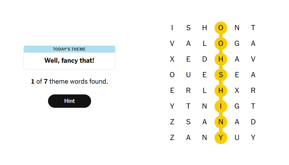 hints nyt strands