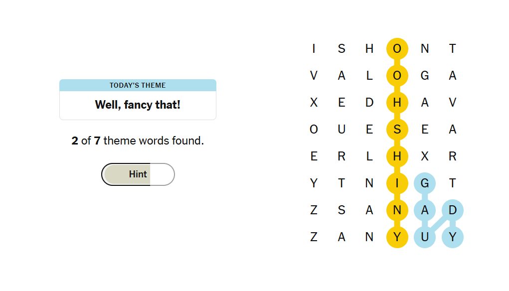 hints nyt