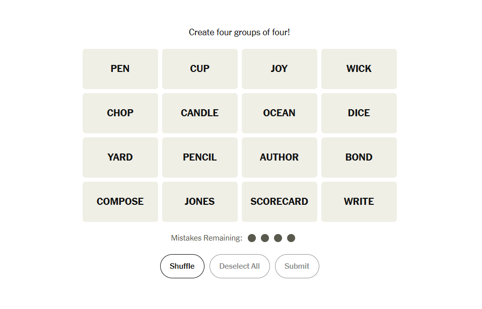 jones meaning nyt connections