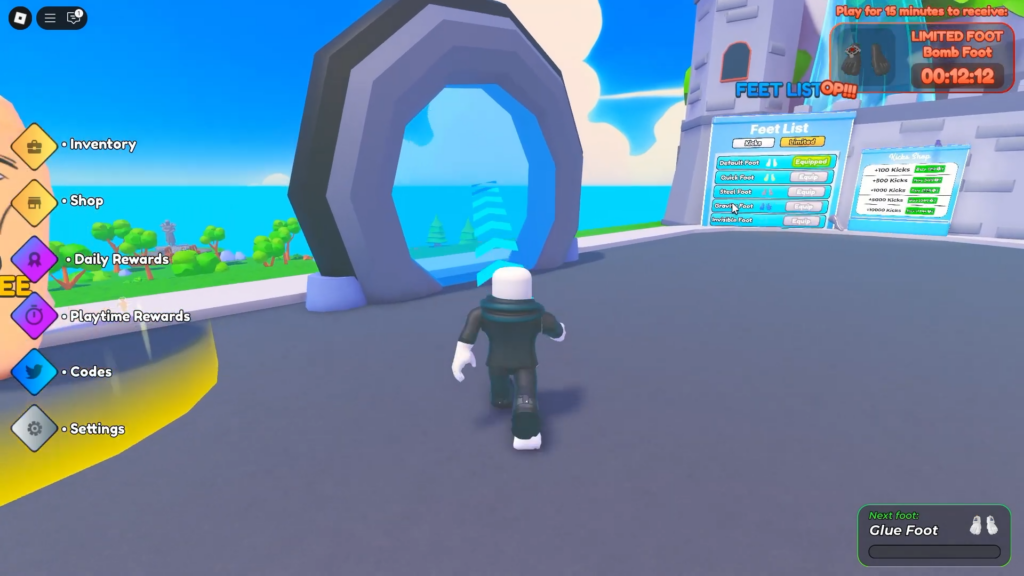 foot battles code