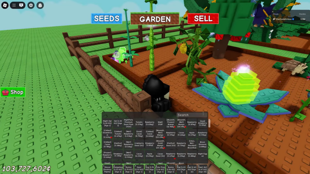 Grow A Garden Kiwi