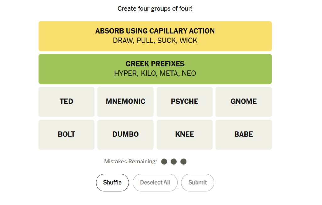 green group nyt 