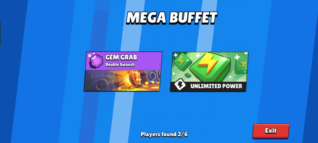brawl stars mega buffet game mode