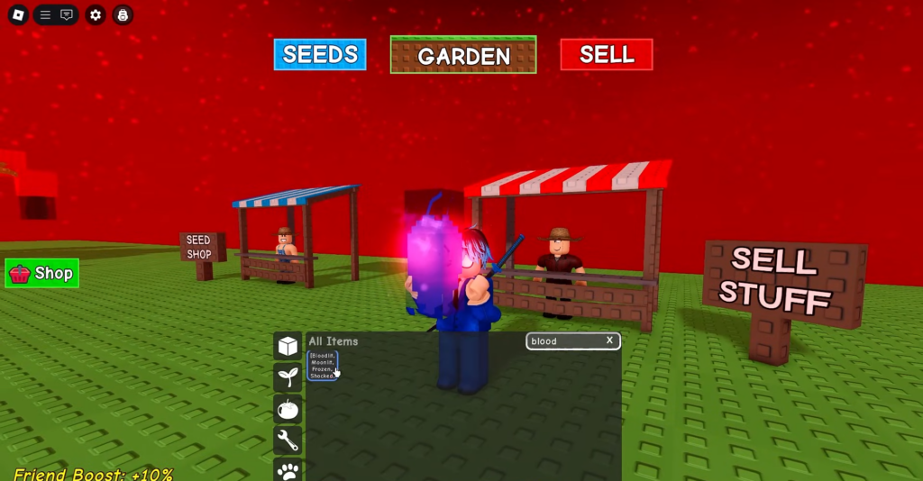 Grow a Garden Bloodlit mutation