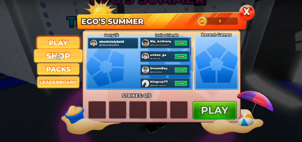 Blue Lock Rivals Ego's Summer 