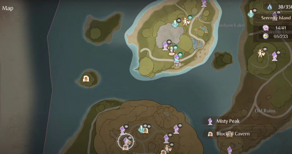 misty peak in infinity nikki 